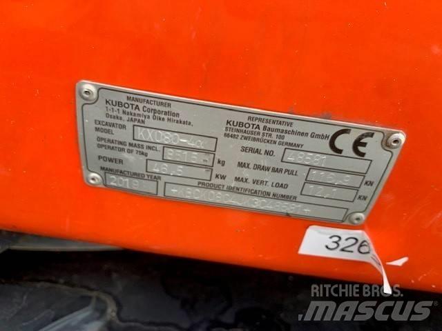 Kubota KX 080-4 Escavadoras Midi 7t - 12t