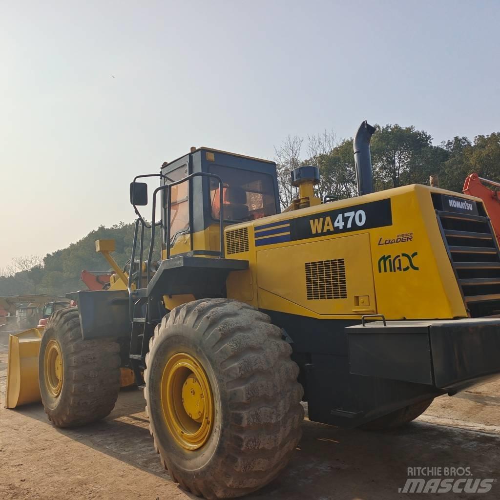 Komatsu WA 470-3 Pás carregadoras de rodas