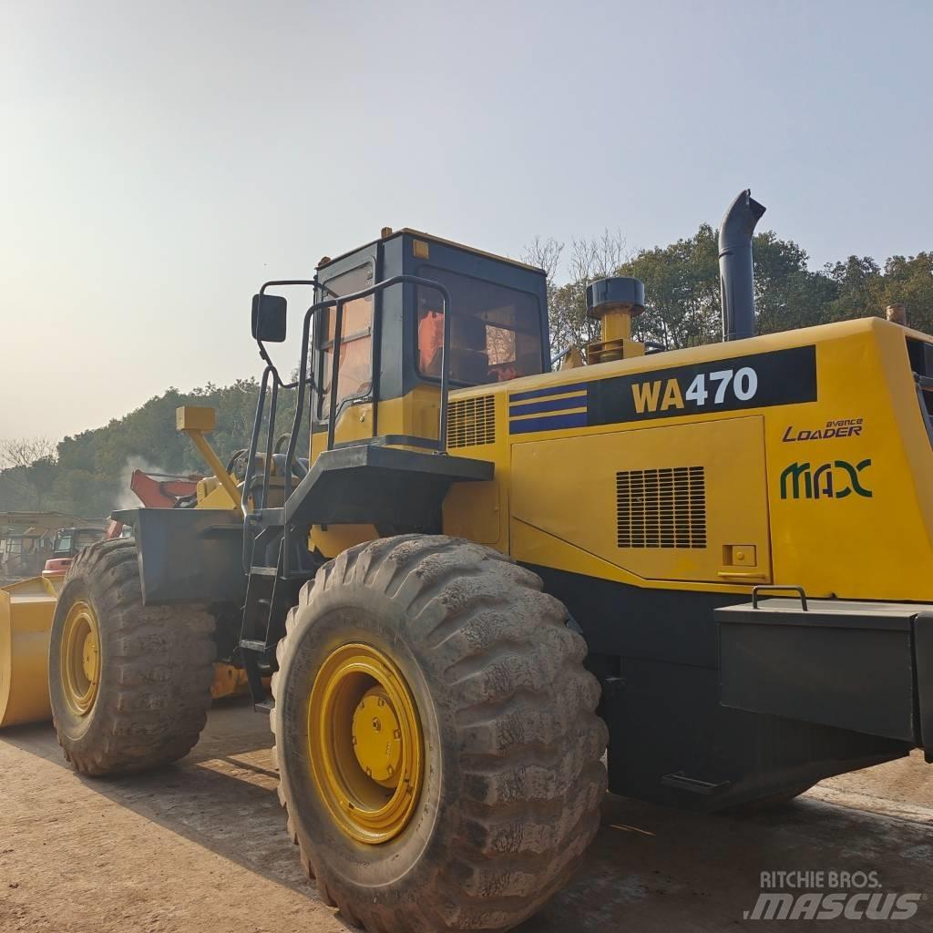 Komatsu WA 470-3 Pás carregadoras de rodas