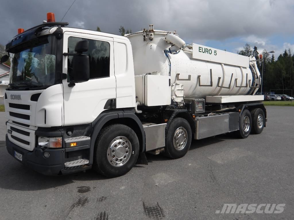 Scania P 400 LB Camiões Aspiradores Combi