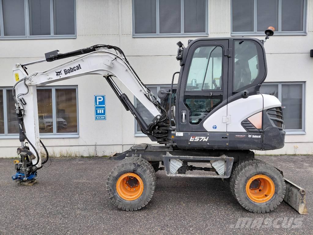 Bobcat E 57 W Escavadoras de rodas