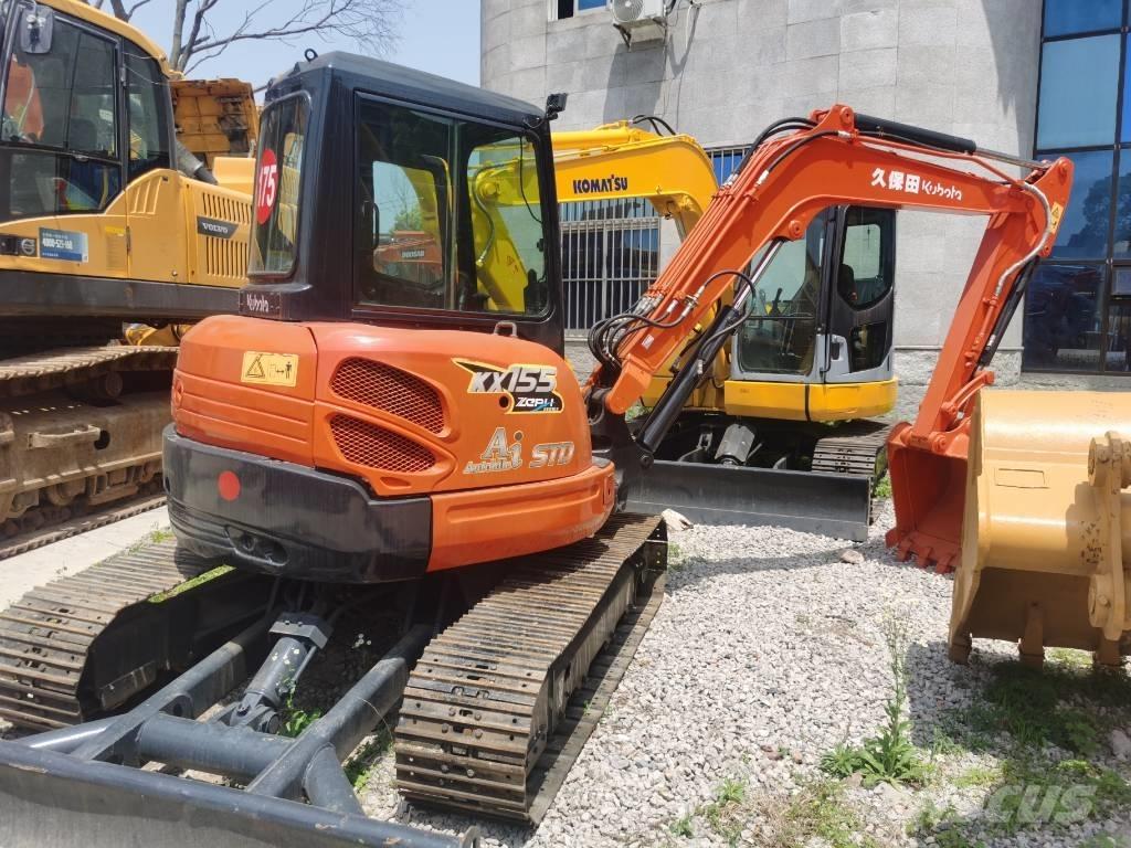 Kubota KX 155 Mini Escavadoras <7t