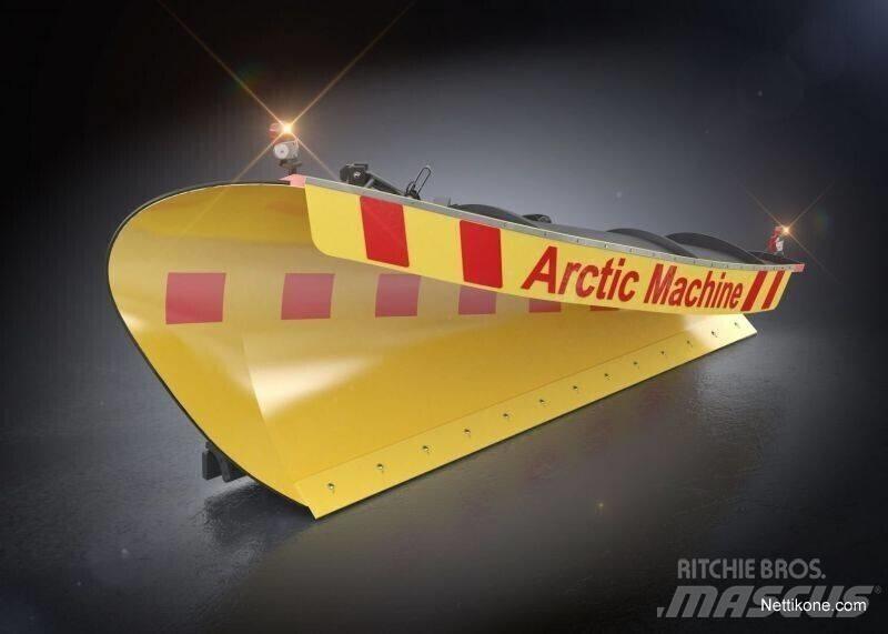 Arctic Machine Aurat Lâminas de neve e arados