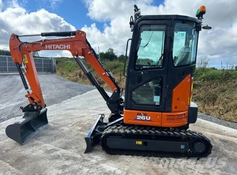 Hitachi Zaxis 26 U Mini Escavadoras <7t