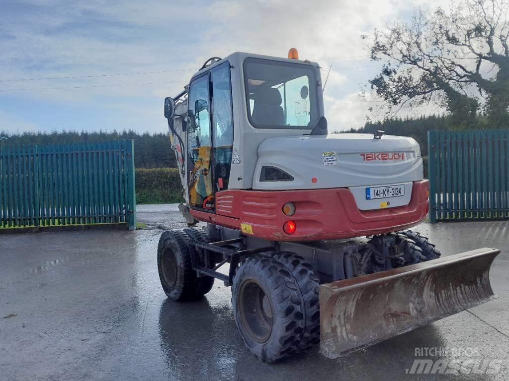 Takeuchi TB 295 W Escavadoras de rodas