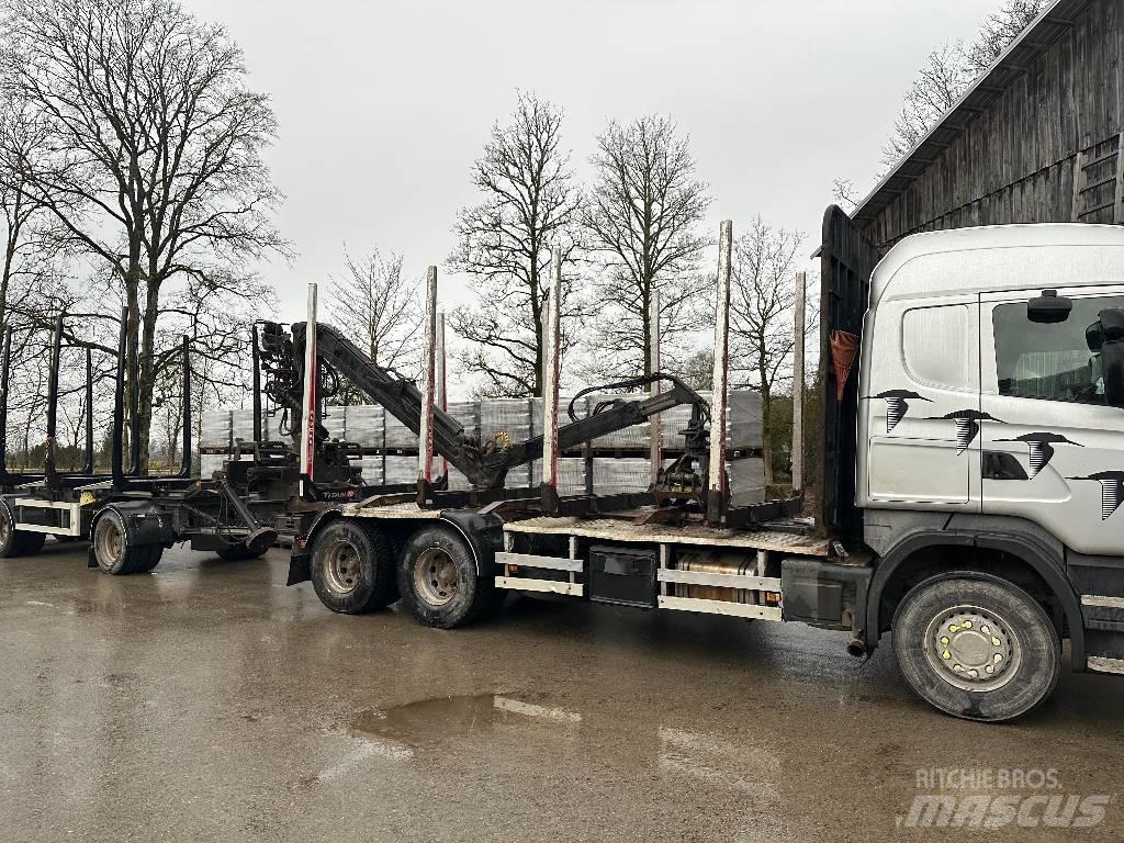 Scania R440 Camiões de transporte de troncos