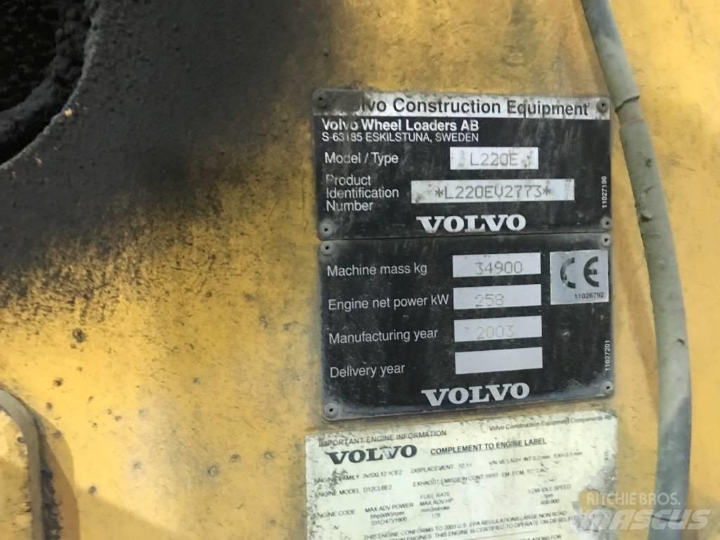 Volvo L 220 E Pás carregadoras de rodas