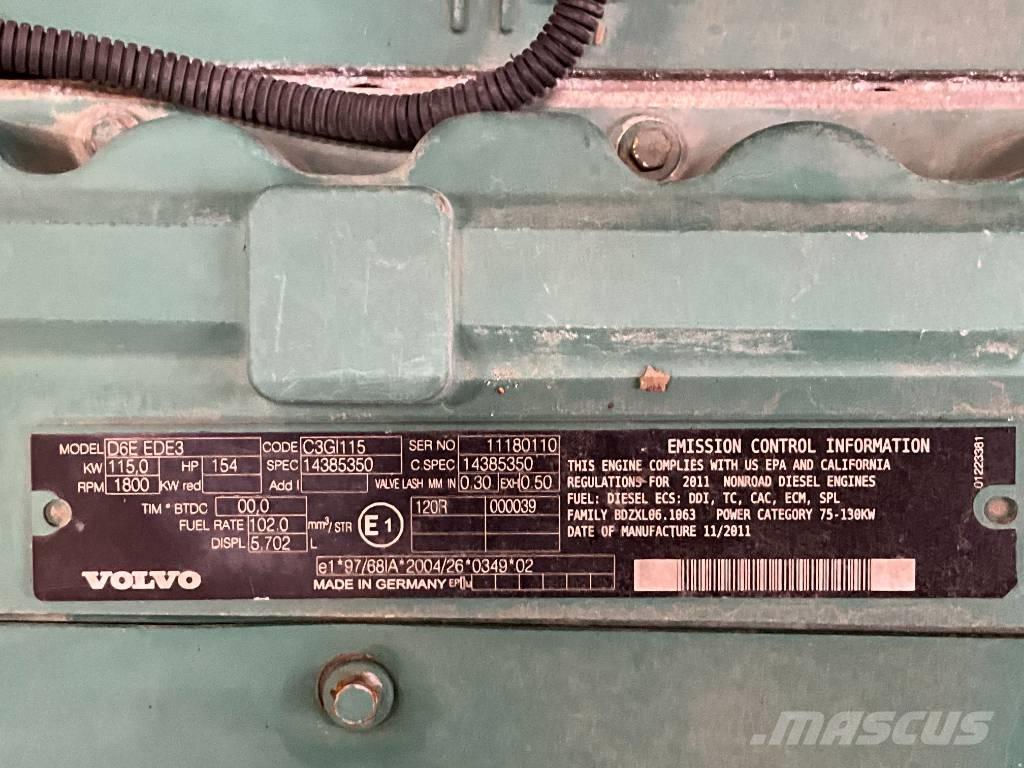 Volvo EW 160 C Escavadoras de rodas