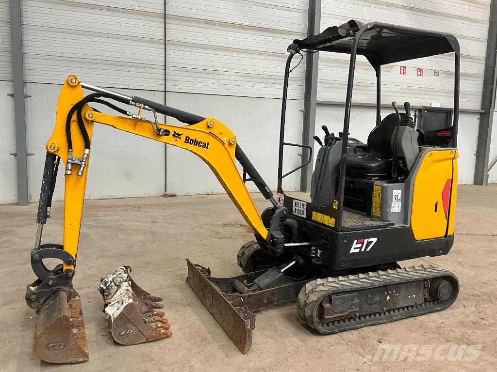 Bobcat E 17 Mini Escavadoras <7t
