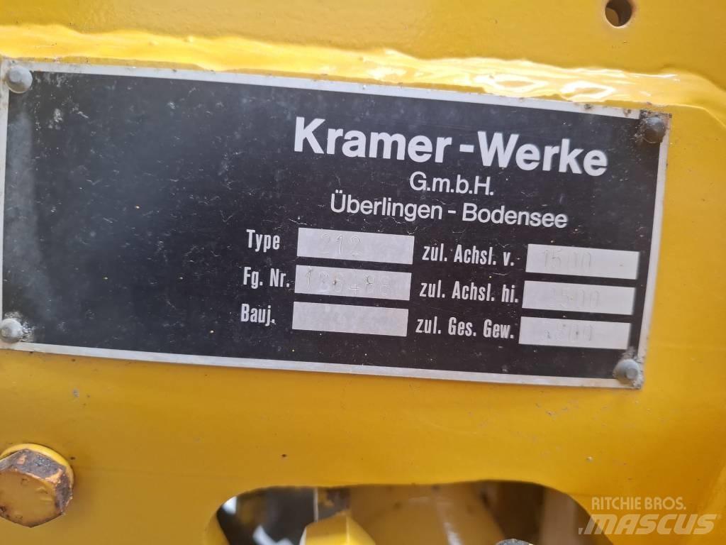 Kramer 212 Pás carregadoras de rodas