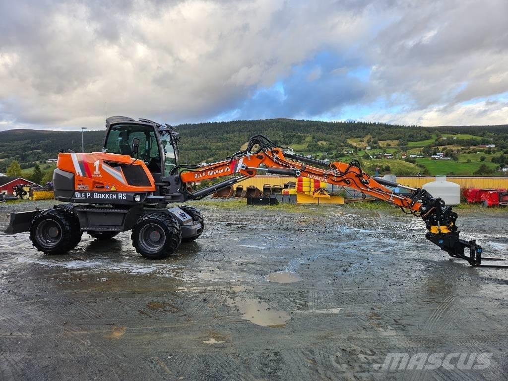 Hitachi ZX 95 W-7 Escavadoras de rodas