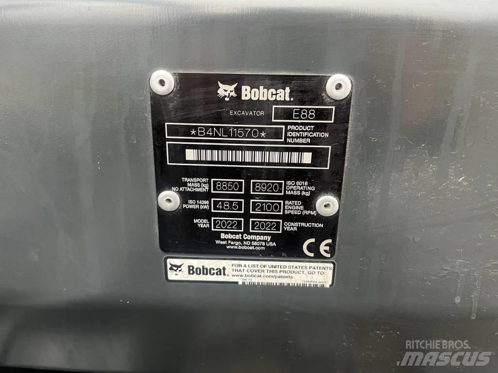 Bobcat E88 Escavadoras de rastos