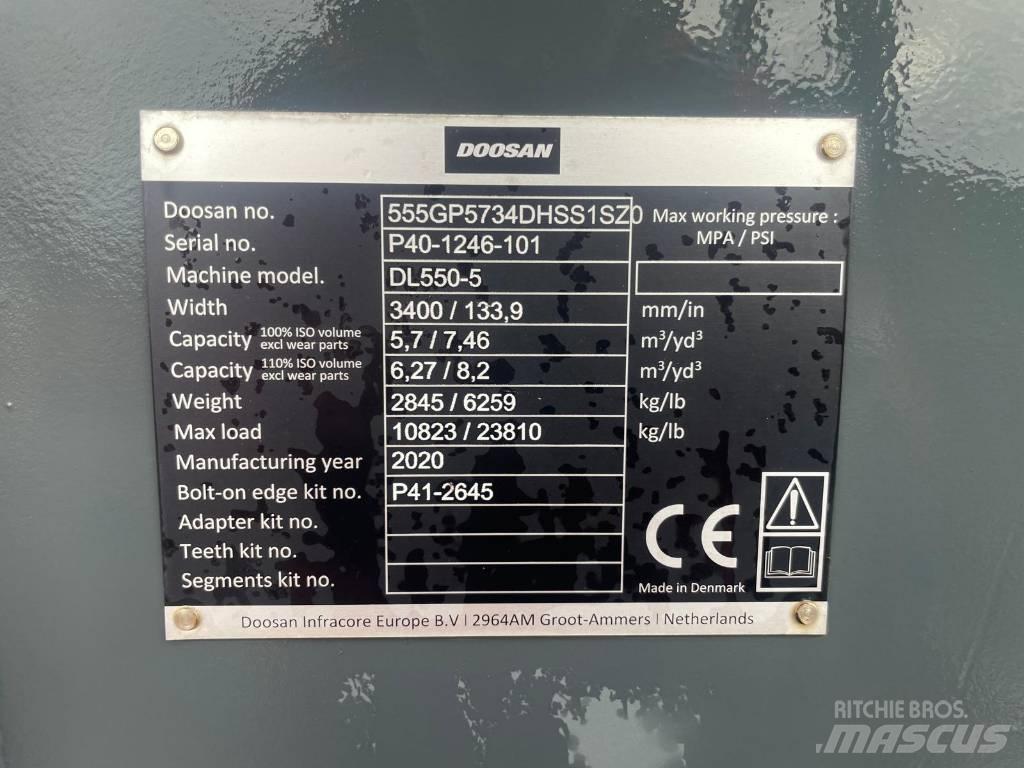 Doosan DL550 Baldes