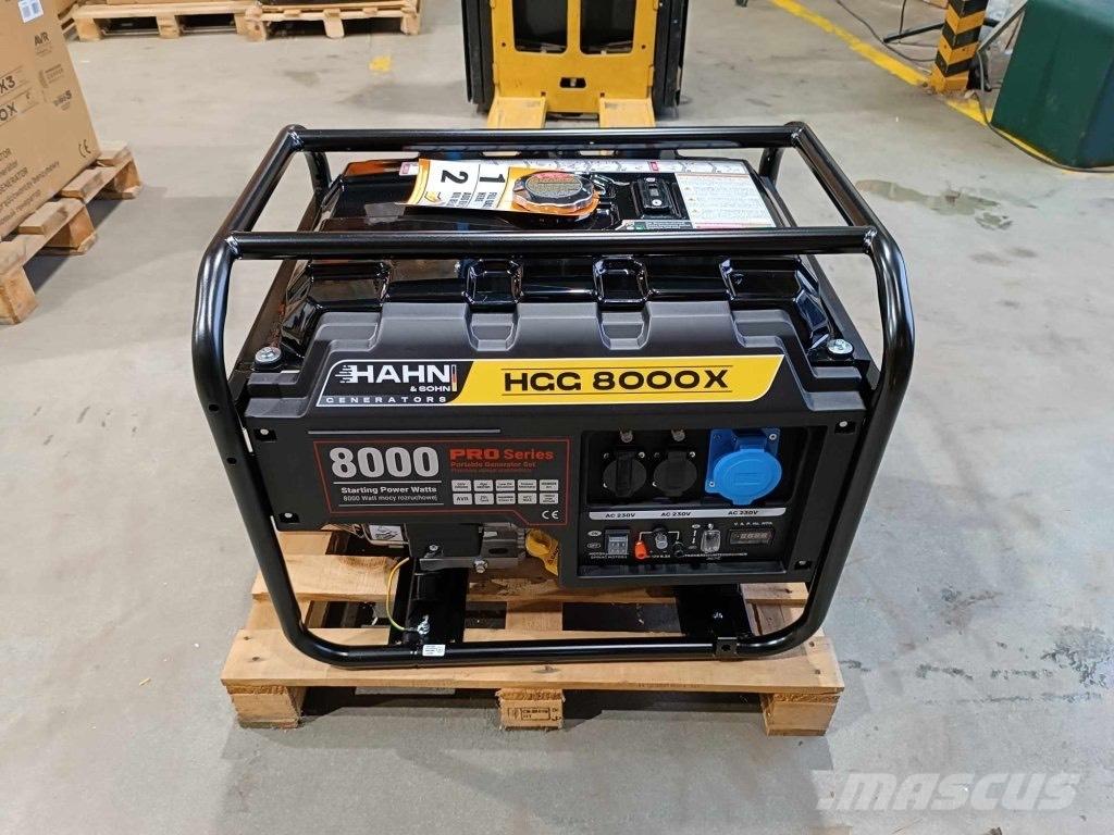  Hahn & Sohn HGG 8000 X Geradores Gasolina