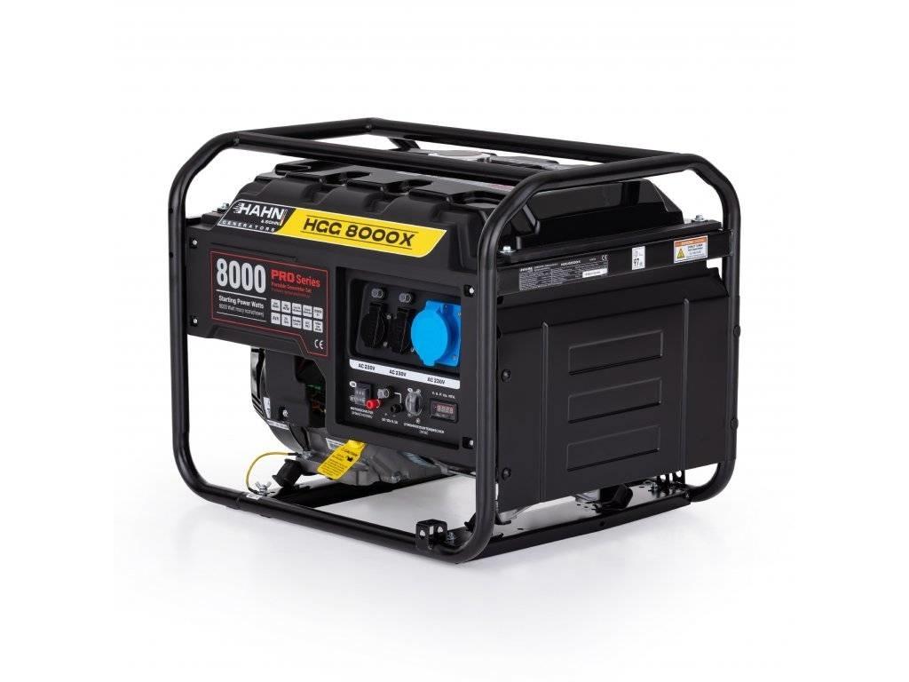  Hahn & Sohn HGG 8000 X Geradores Gasolina