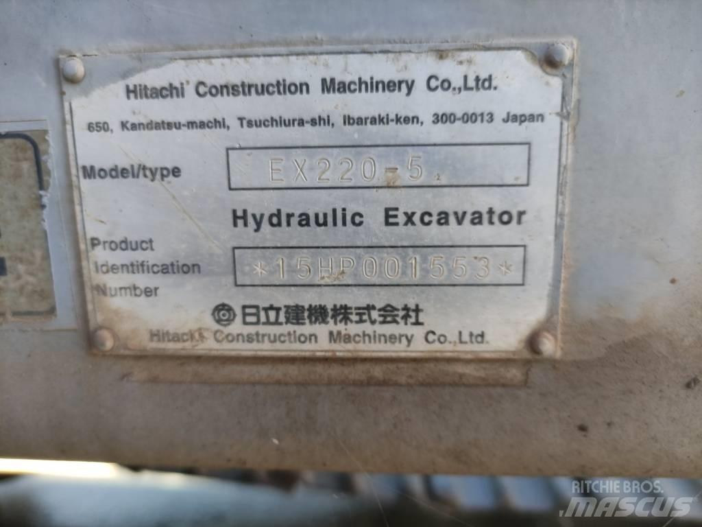 Hitachi EX 220-5 Escavadoras de rastos
