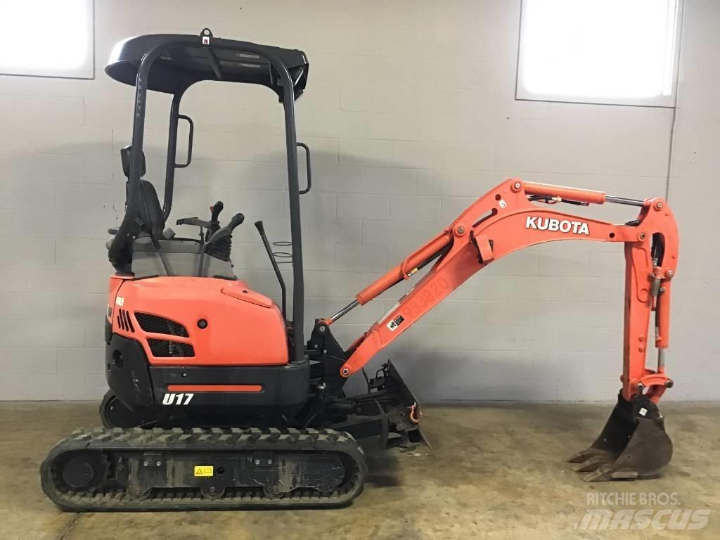 Kubota U 17 Mini Escavadoras <7t