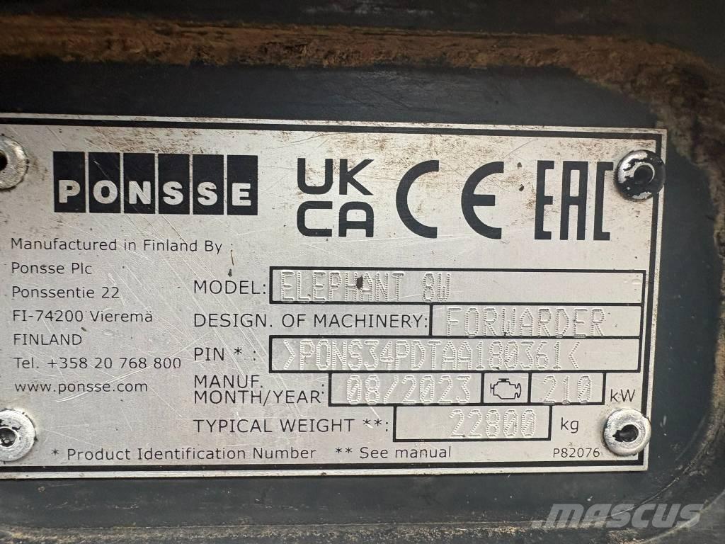 Ponsse Elephant Forwarders florestais