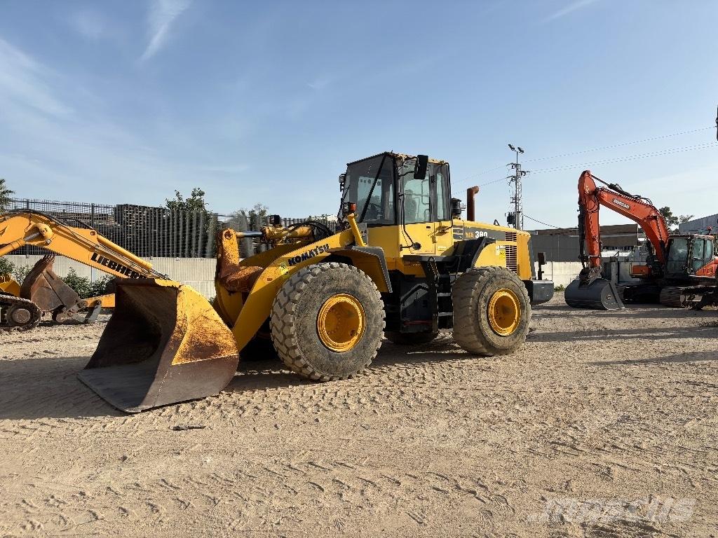 Komatsu WA 380-6 Pás carregadoras de rodas