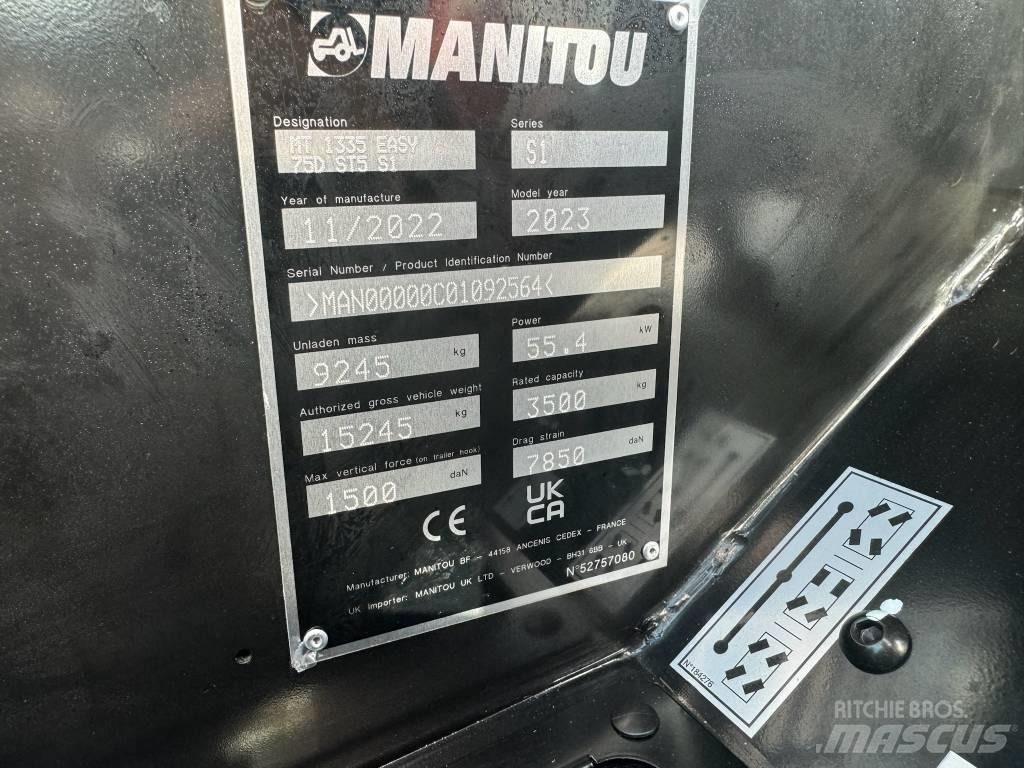 Manitou MT 1335 Manipuladores telescópicos