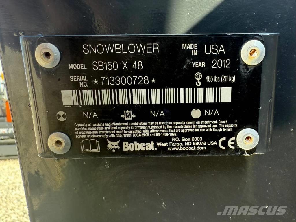 Bobcat SB 150 Lançadores de neve