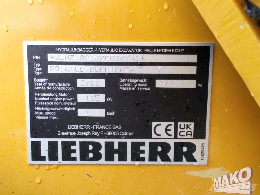 Liebherr R 916 Escavadoras de rastos