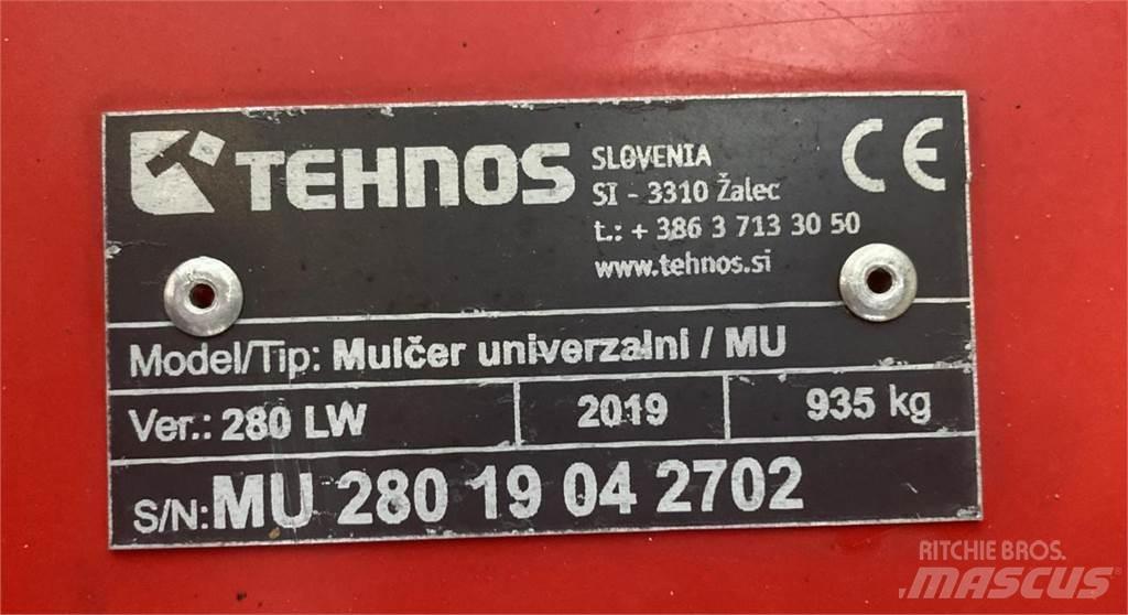 Tehnos MU 280 Gadanheiras e cortadores de folhas para pastos