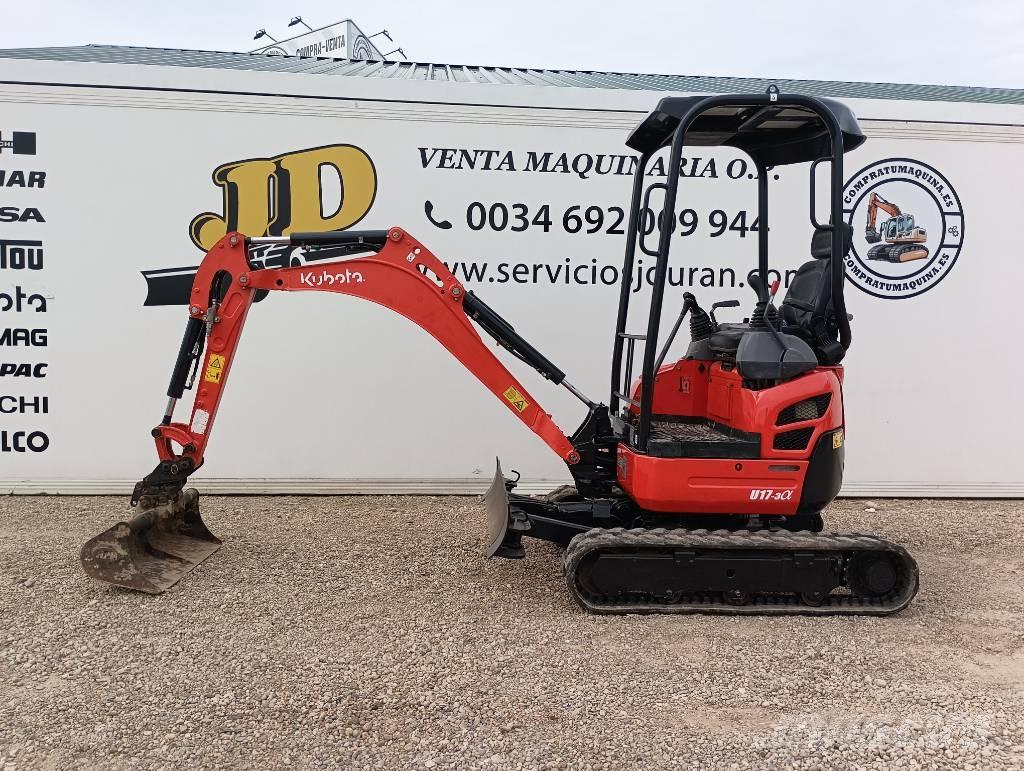 Kubota U 17-3 Mini Escavadoras <7t