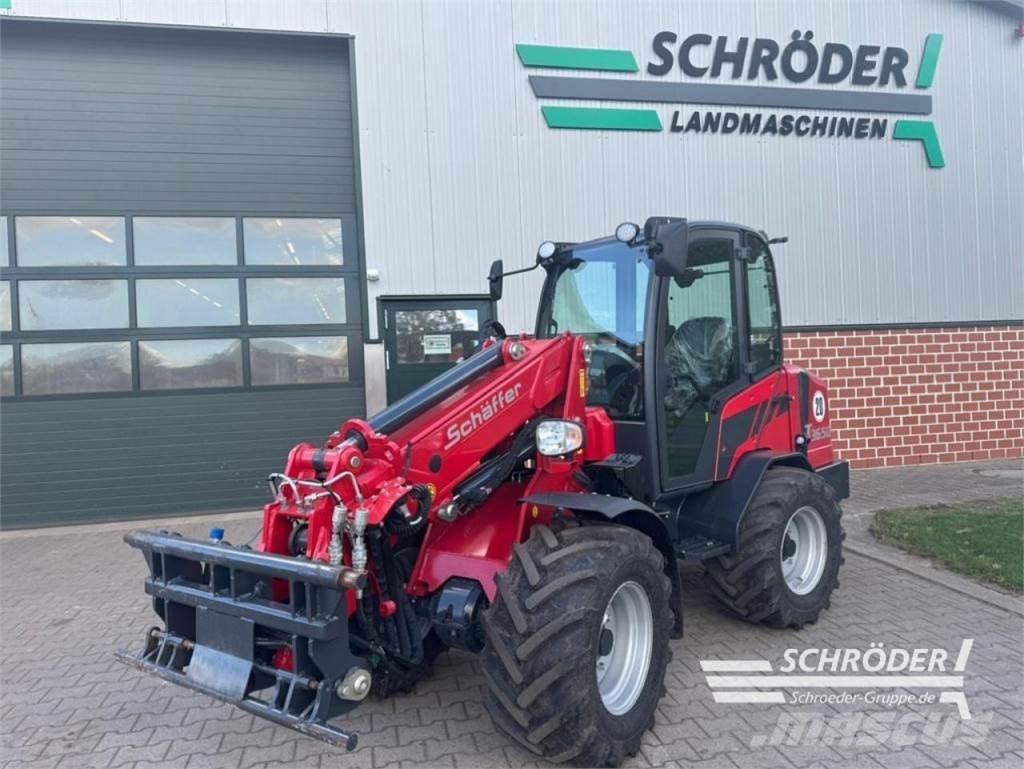 Schäffer 3650 T Pás carregadoras de rodas