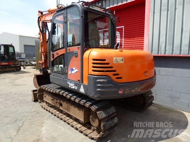 Doosan Solar 75 V Escavadoras Midi 7t - 12t