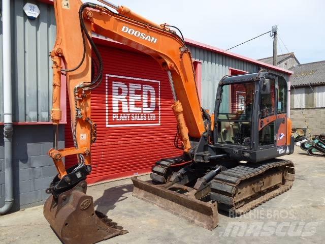 Doosan Solar 75 V Escavadoras Midi 7t - 12t