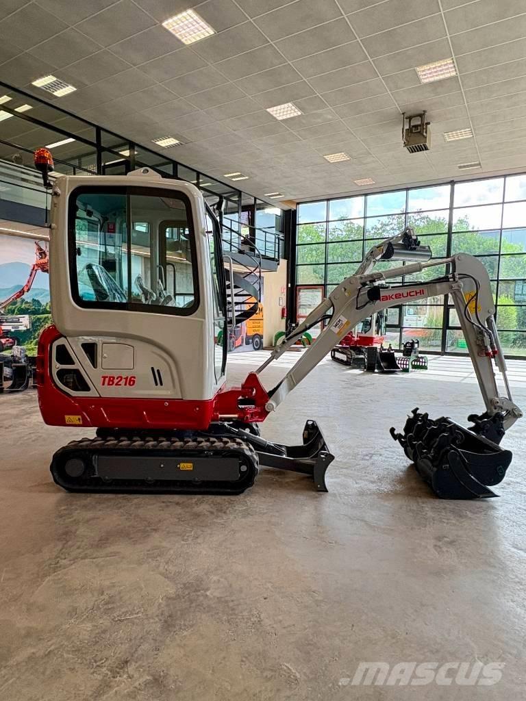 Takeuchi TB 216 Mini Escavadoras <7t