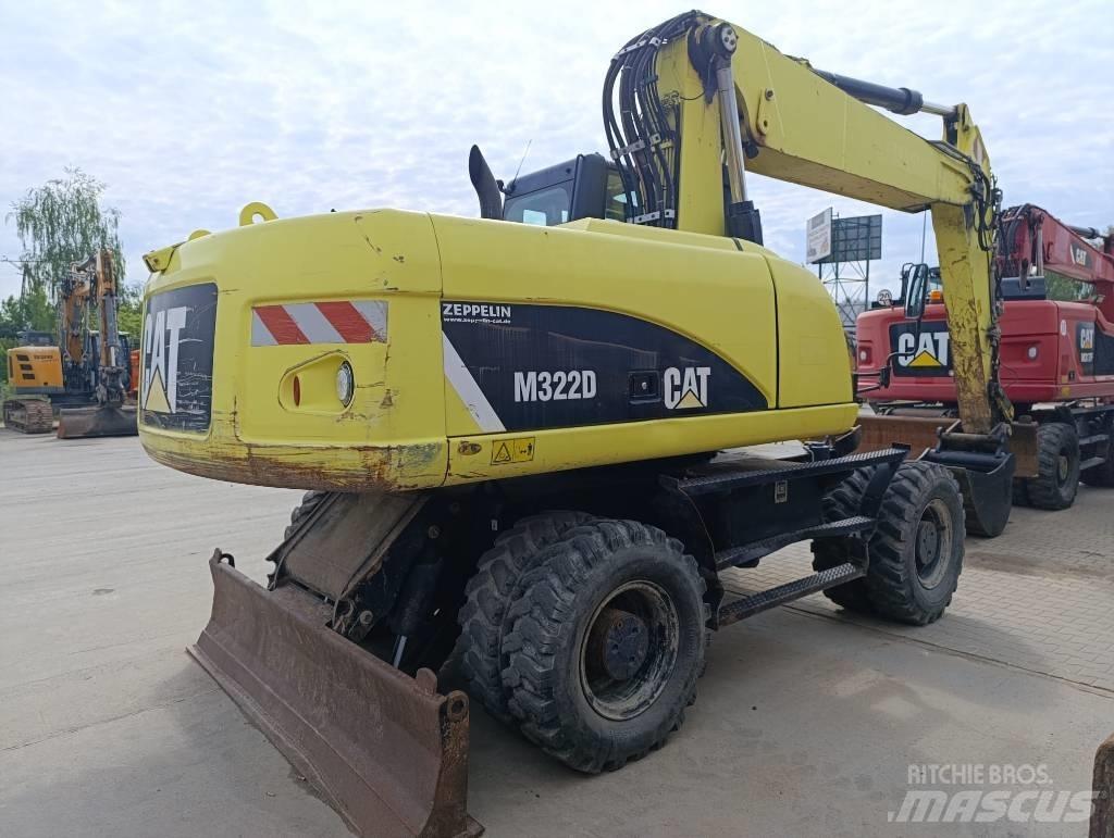 CAT M 322 D Escavadoras de rodas