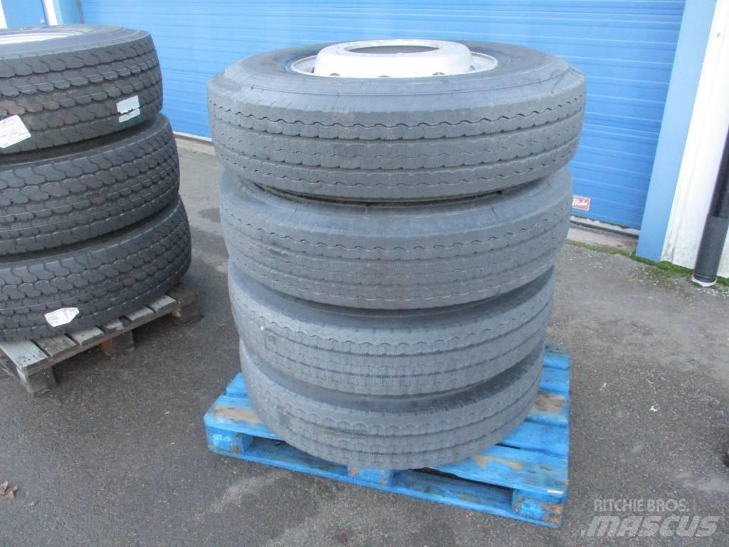 Michelin XZA 12x22,5 Pneus, Rodas e Jantes