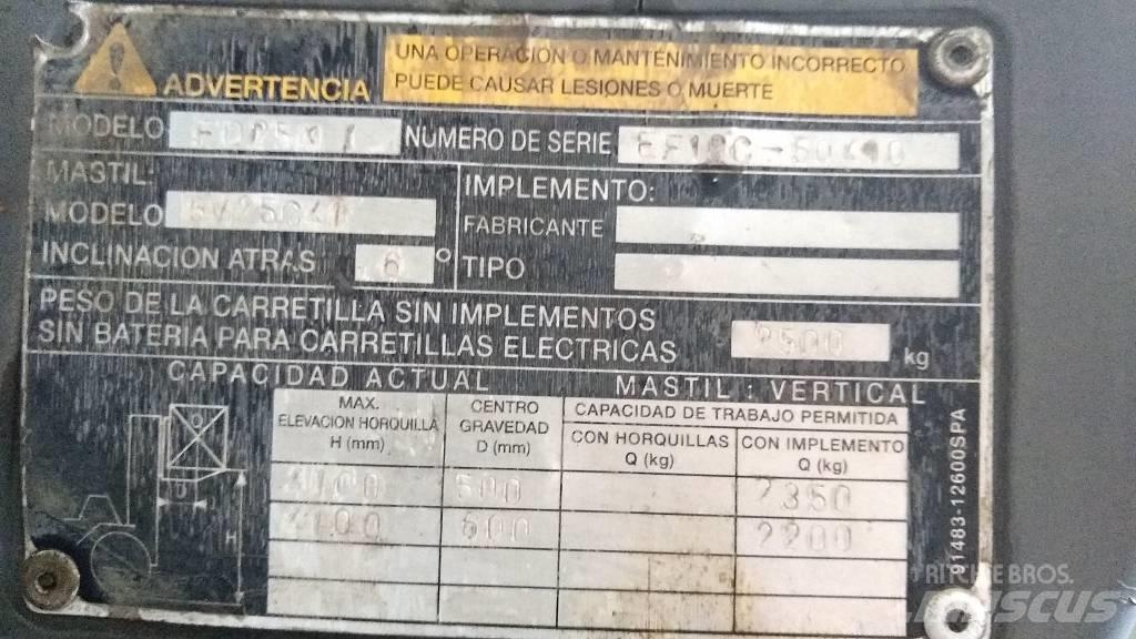 Mitsubishi FD 25 N Empilhadores Diesel