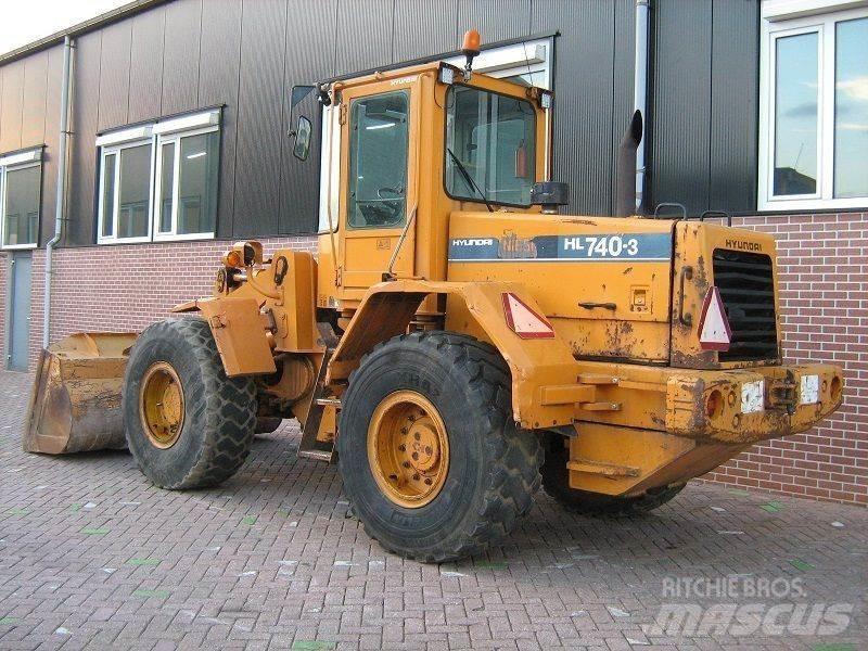 Hyundai HL740-3 Pás carregadoras de rodas
