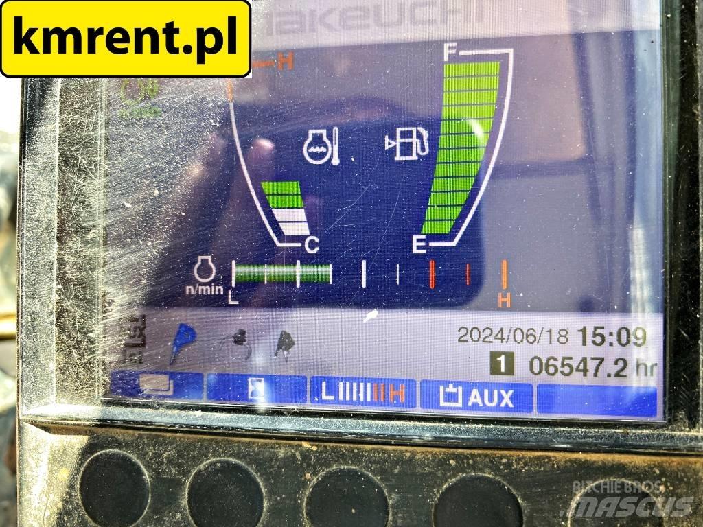 Takeuchi TB280FR Mini Escavadoras <7t