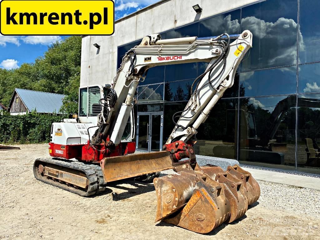 Takeuchi TB280FR Mini Escavadoras <7t