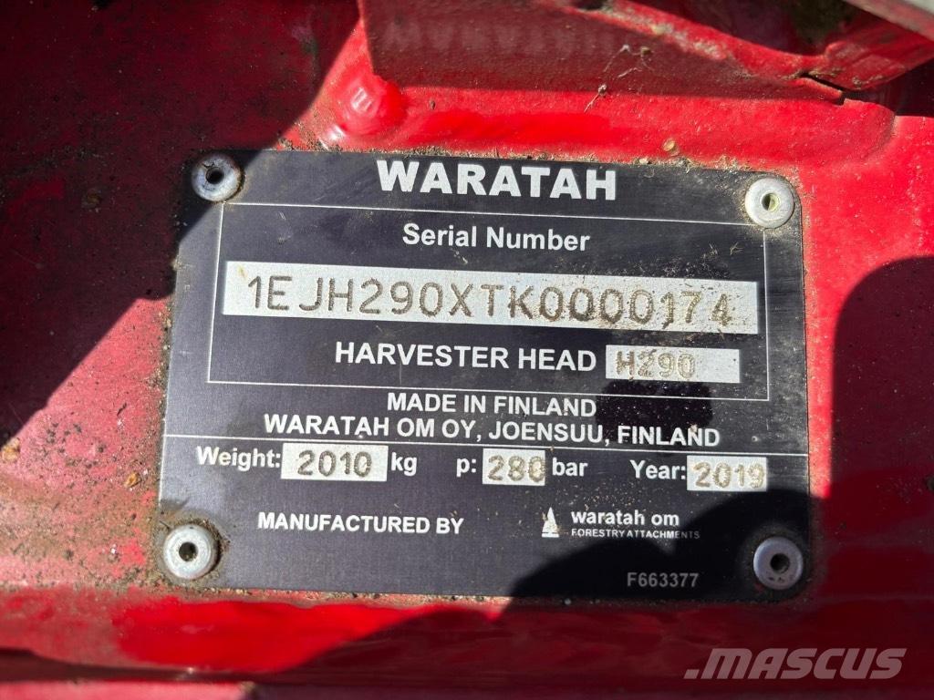 Waratah H290 Processadores florestais