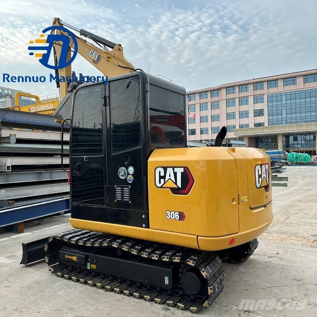 CAT 306E with rubber Mini Escavadoras <7t