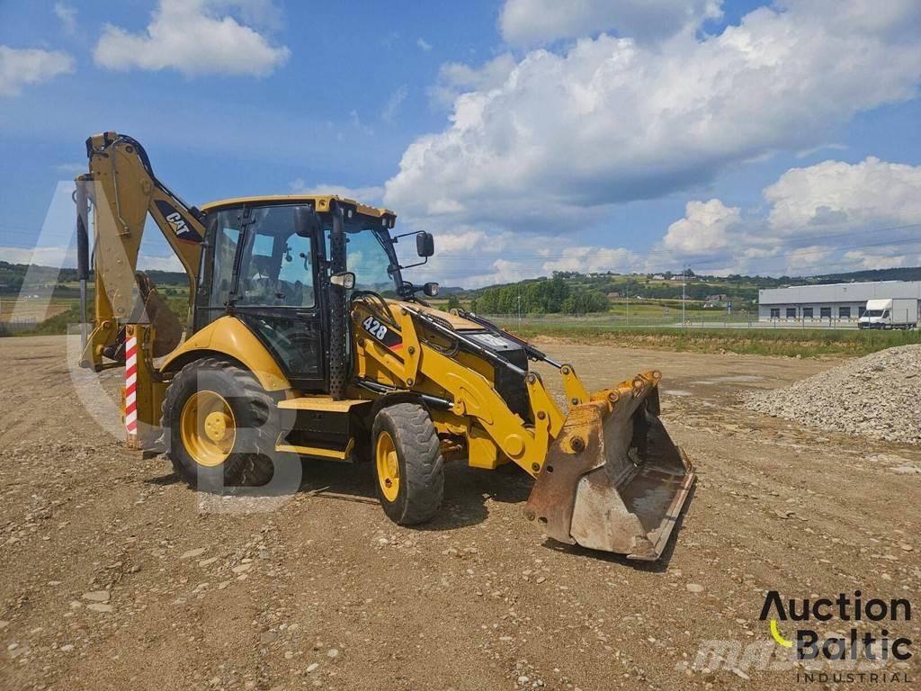 CAT 428 F Retroescavadoras