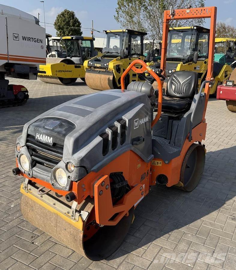 Hamm HD 8 VV Cilindros Compactadores tandem