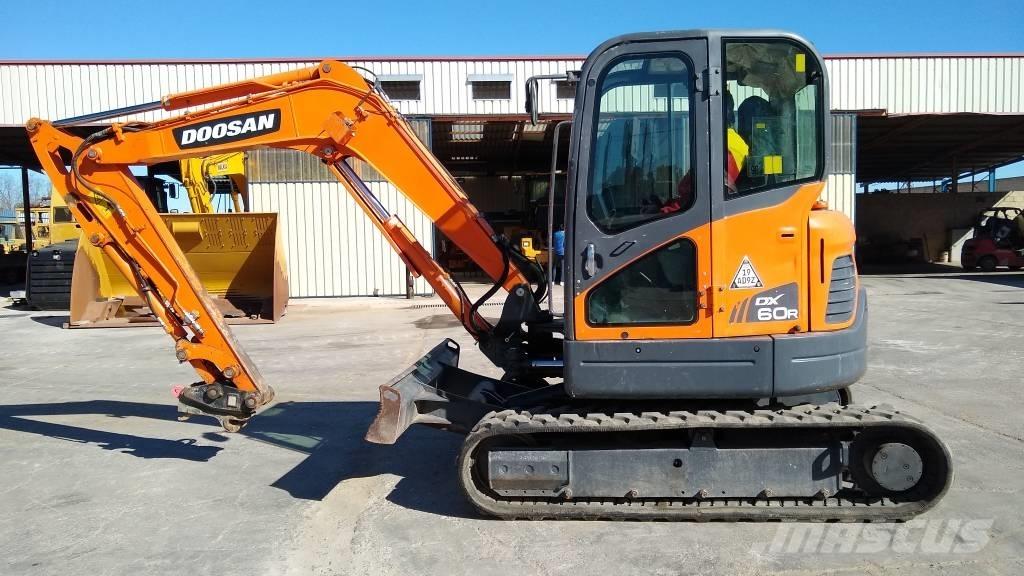 Doosan DX 60 R Mini Escavadoras <7t