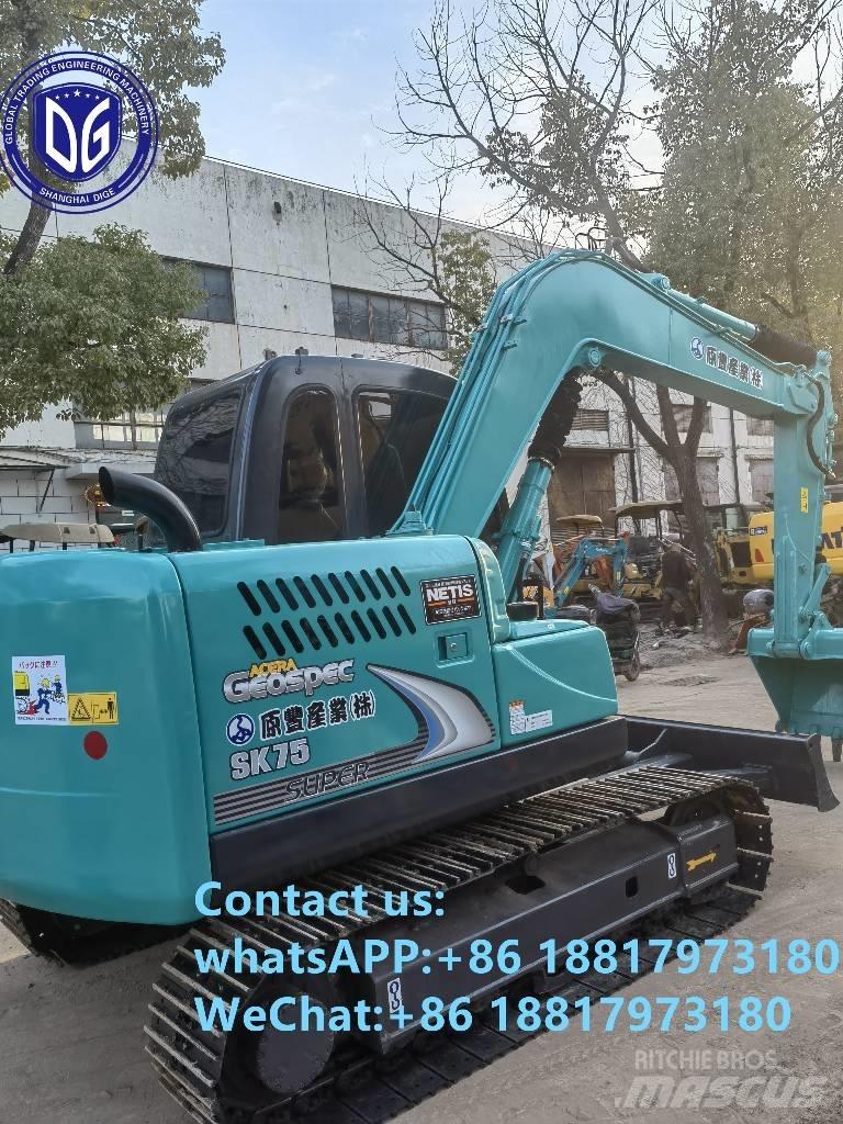 Kobelco SK75-8 Escavadoras de rastos