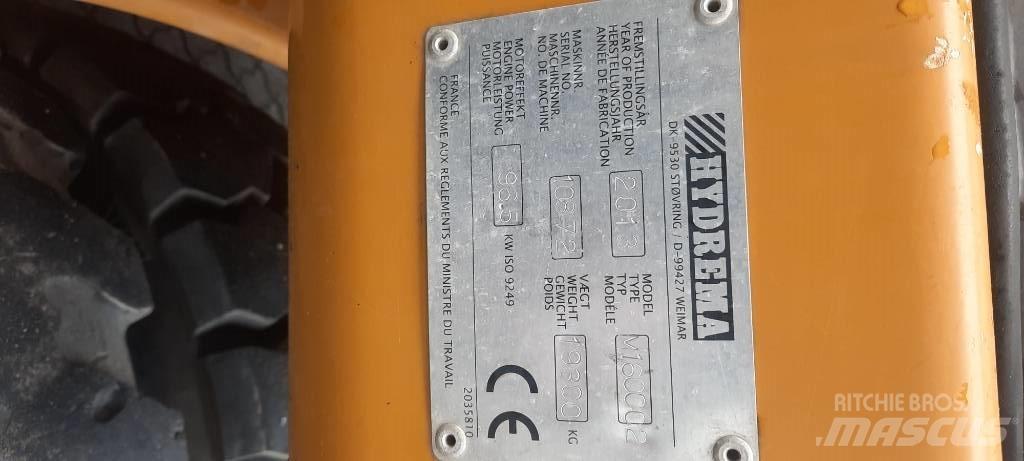 Hydrema M1600C2 Escavadoras de rodas