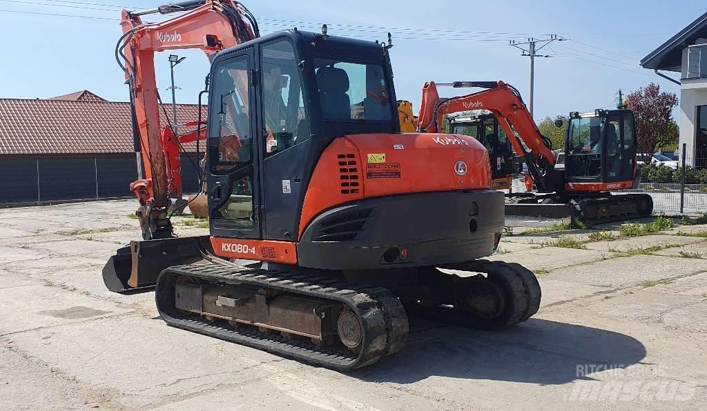 Kubota KX 080-4 Escavadoras Midi 7t - 12t