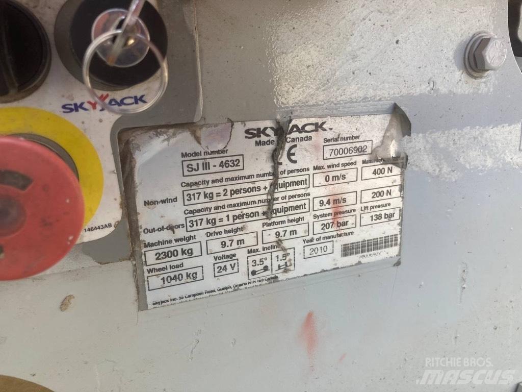 SkyJack SJ III 4632 Elevadores de tesoura