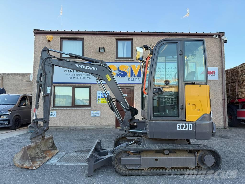 Volvo EC 27 D Mini Escavadoras <7t