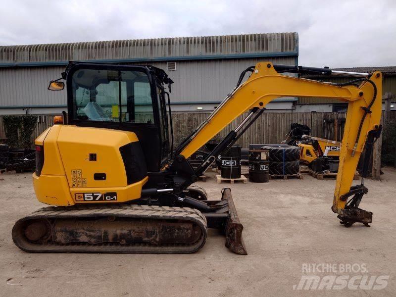 JCB 57 C-1 Mini Escavadoras <7t