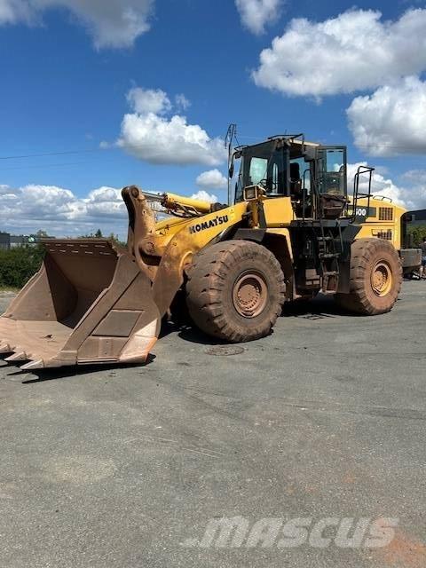 Komatsu WA 500-6 Pás carregadoras de rodas